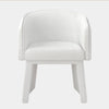 Chic White Lounge Chair