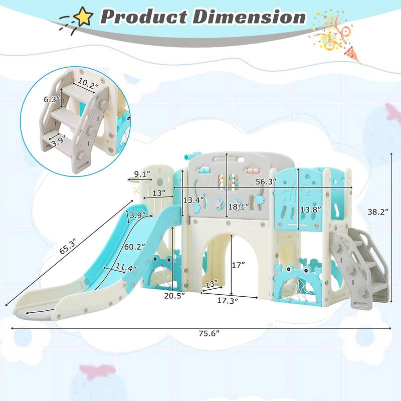 Ultimate Toddler Adventure Slide & Playset