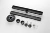 Sleek Linear Shower Drain with Easy-Clean Grate and Hair Strainer