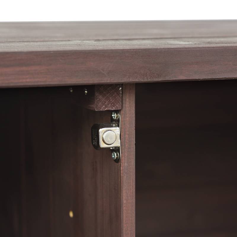 Rustic Rolling Outdoor Kitchen Bar & Grill Station
