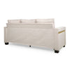 Cozy Contemporary Beige Sofa