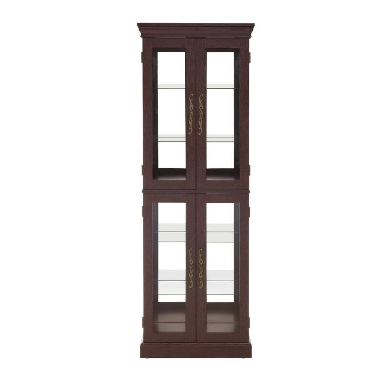 Cherry Glow Display Cabinet