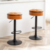 Stylish Swivel Bar Stools - Set of Two
