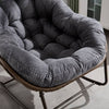 Cozy Rattan Rocker Chair for Outdoor Relaxation