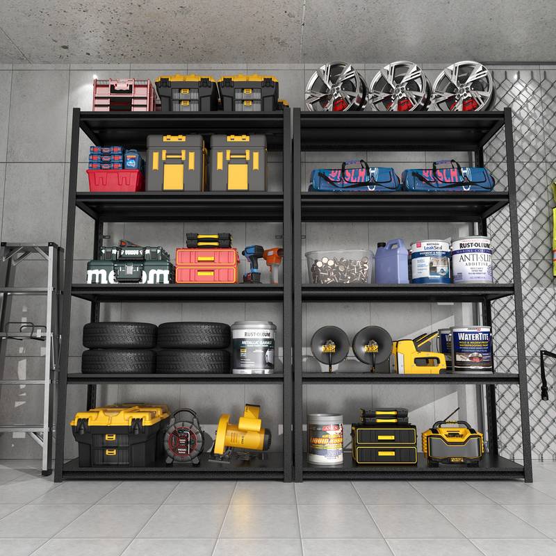 Heavy-Duty Adjustable Metal Storage Shelves
