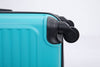 Turquoise Travel Trio: Lightweight Spinner Luggage with Hooks & TSA Lock