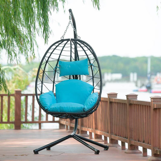 Cozy Egg Swing Chair with Stand