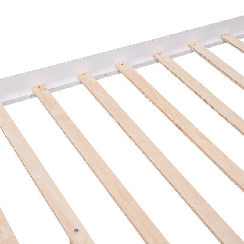 Chic Storage Platform Bed with USB & Sockets