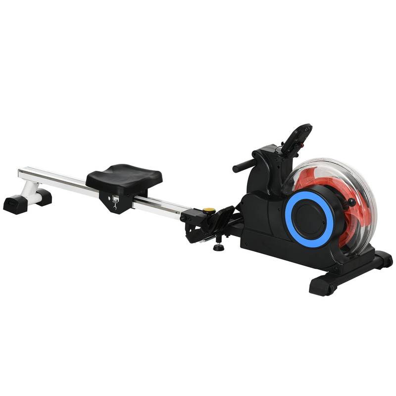 AquaFlow Foldable Rower with Adjustable Resistance and Smart Features