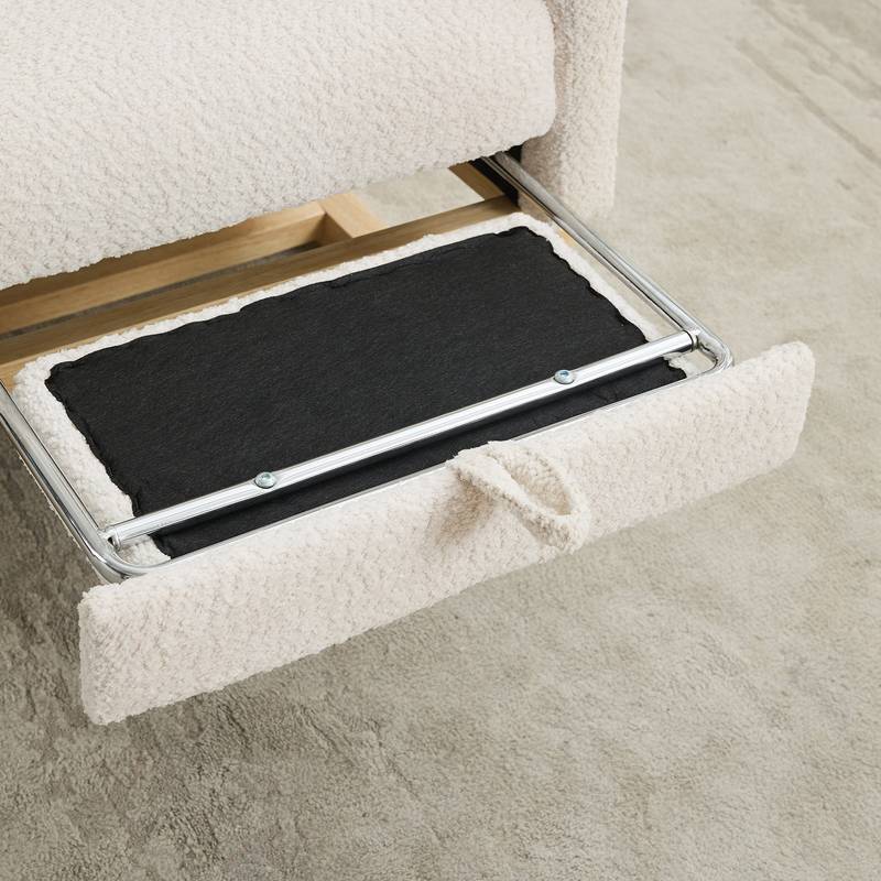 Cozy Glider Chair with Footrest - Perfect for Nursery & Living Room