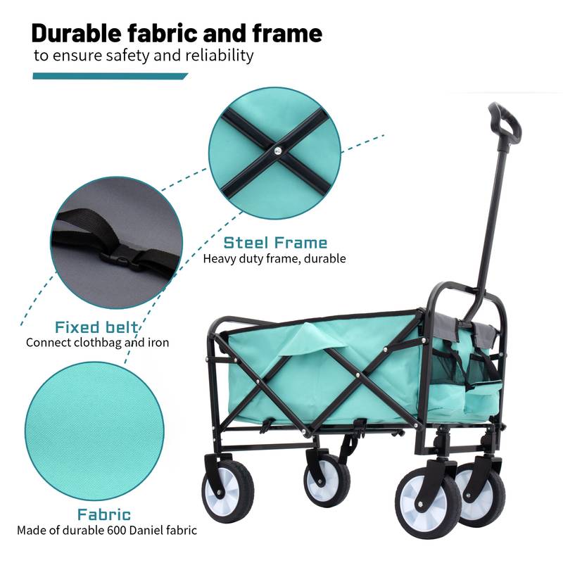 EcoFold Wagon: The Ultimate Collapsible Cart for All Your Adventures!