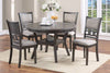 Cozy Grey Accent Chairs - Stylish Comfort for Dining & Breakfast Spaces