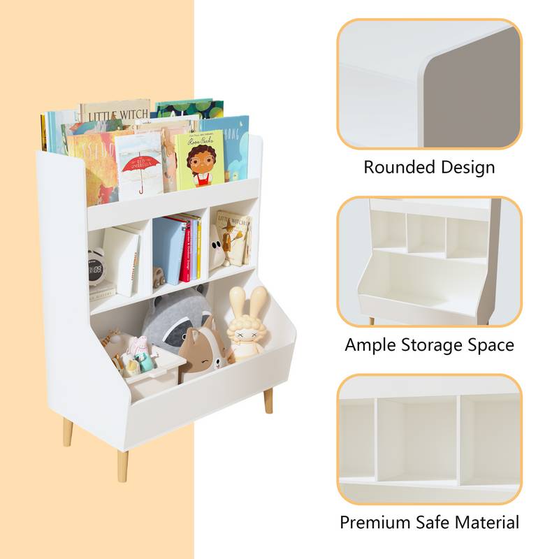 Cozy Kids Toy & Book Organizer