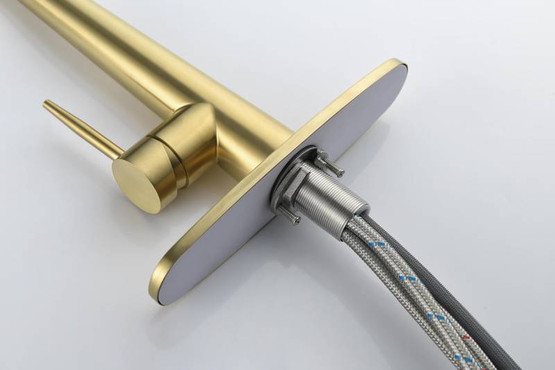Sleek Pull-Down Kitchen Faucet