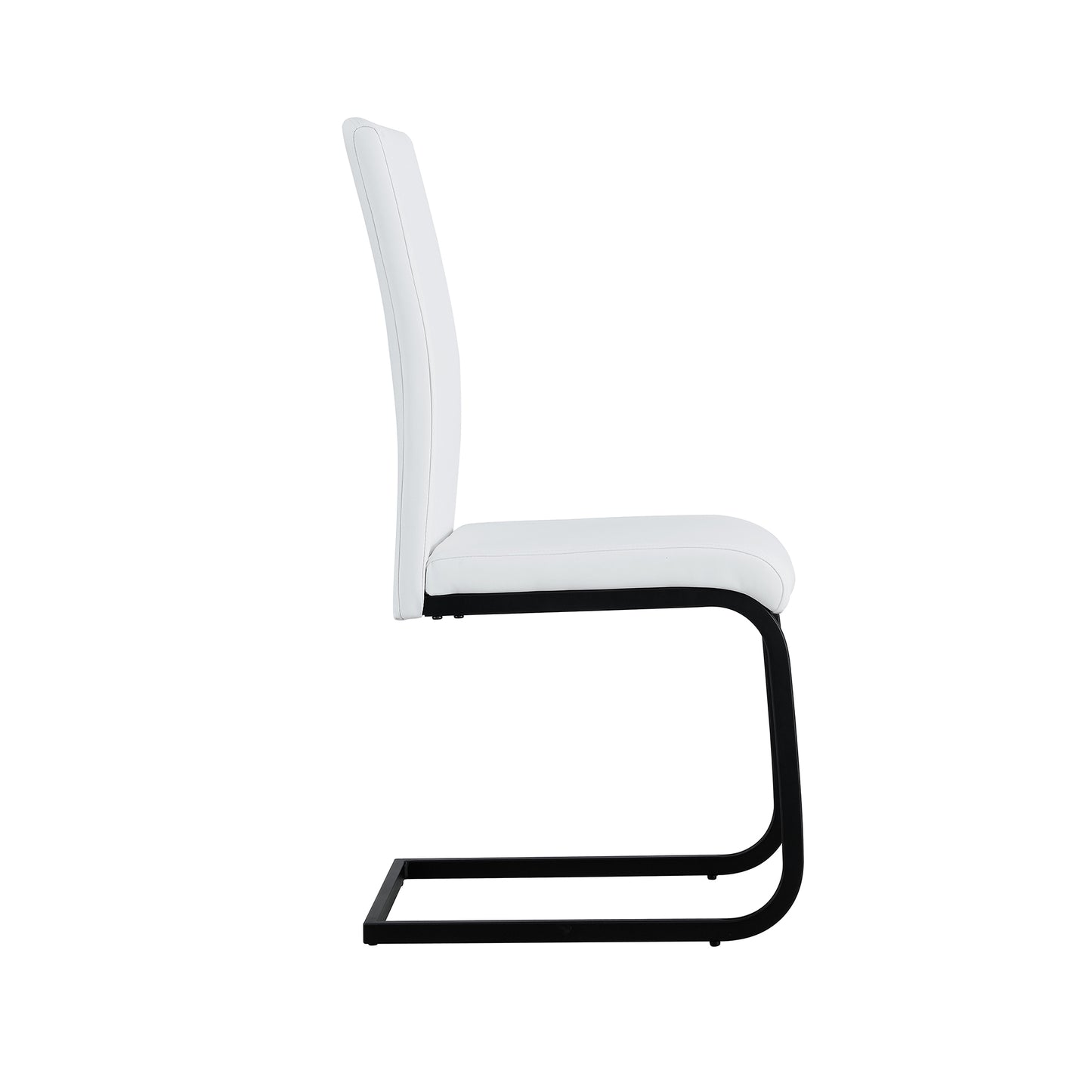 White PU Modern Chairs