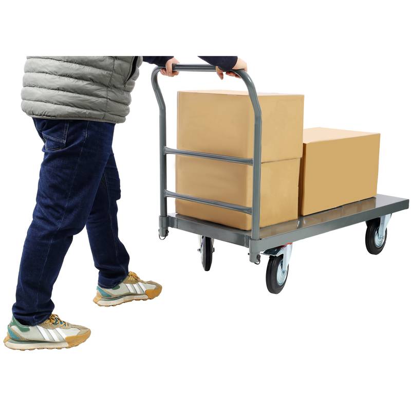 Heavy-Duty Flatbed Dolly Cart