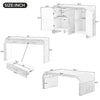 Vintage Charm Three-Piece furniture Set in Antique Black