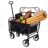 Versatile Collapsible Beach Cart with Liner Bags