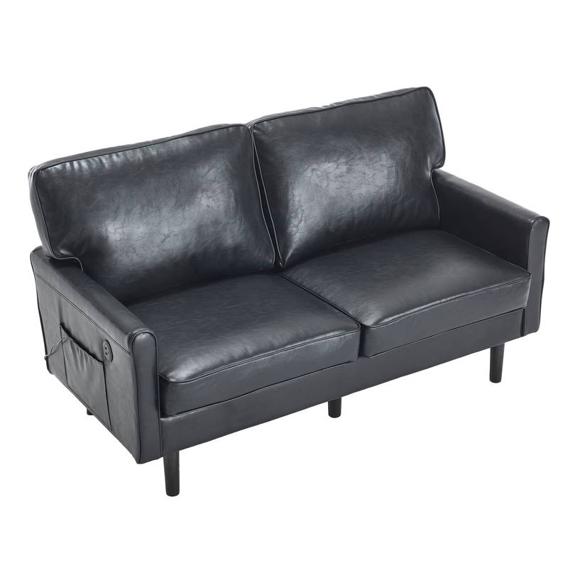 Chic USB Loveseat Sofa
