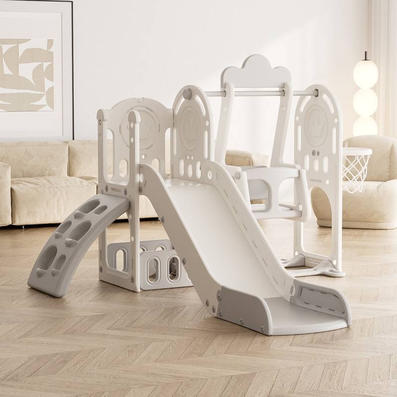Adventure Slide & Swing Playset for Toddlers