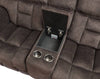 Cozy Luxe Loveseat with Charging Console
