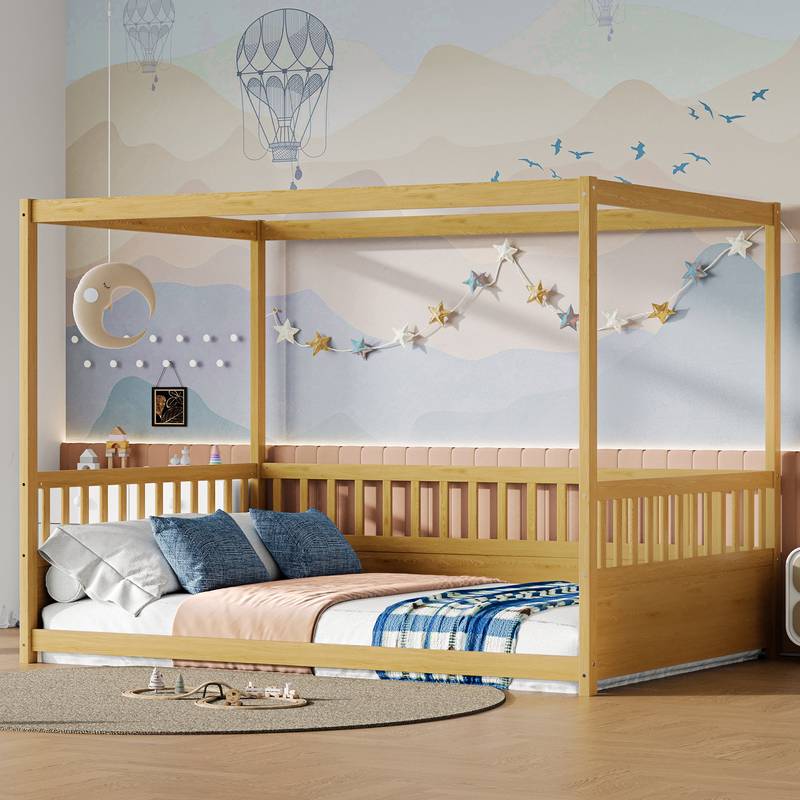 Dreamy Canopy Bed for Kids
