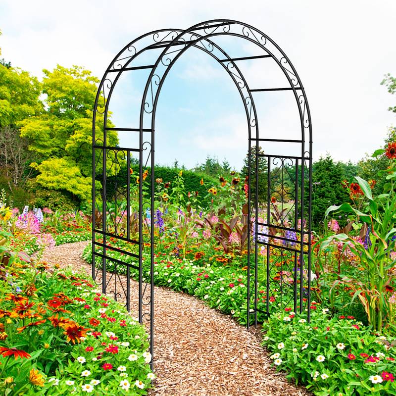 Charming Garden Arch for Climbing Plants