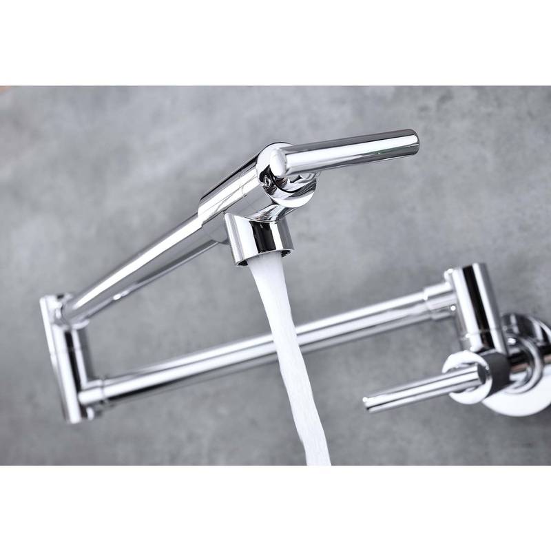 Space-Saving Kitchen Pot Filler Faucet