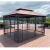 Cozy Patio Oasis Canopy Tent with Mosquito Netting