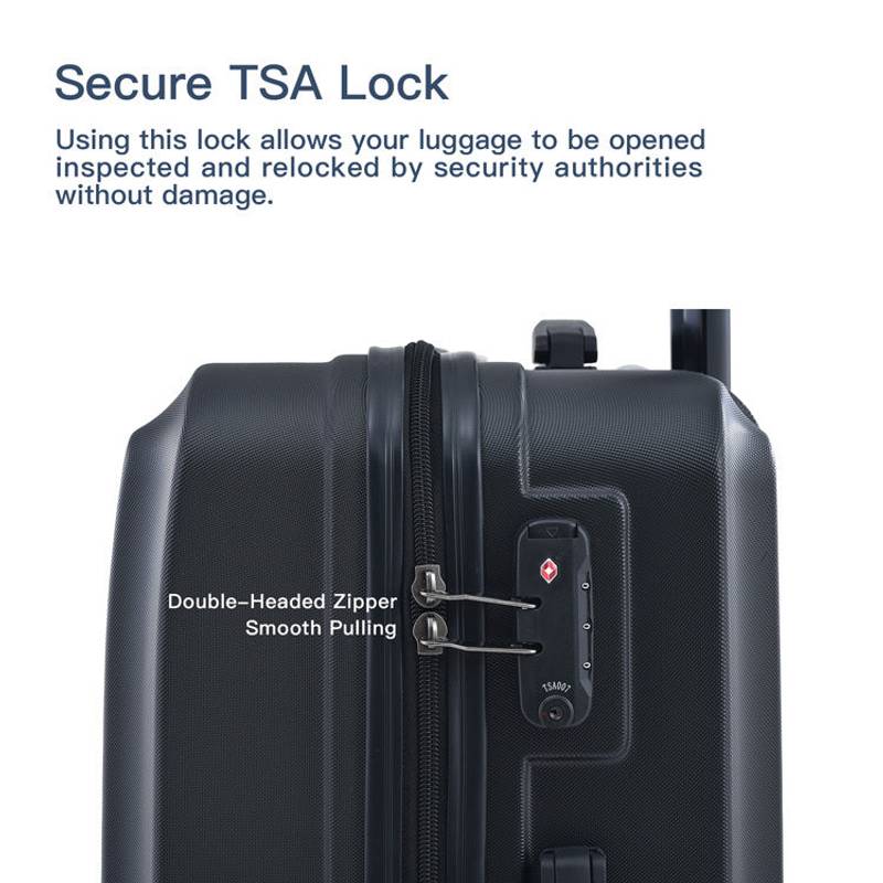 Travel Buddy Luggage Set - Stylish & Secure Spinner Suitcases