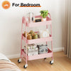Versatile Rolling Cart - Stylish Storage for Every Room