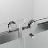 Sleek Sliding Frameless Shower Door with Soft-Close Glass