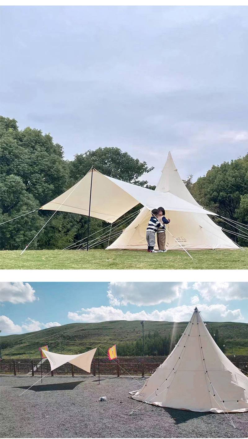 Cozy GlampTent - All-Season Family Adventure Tent!