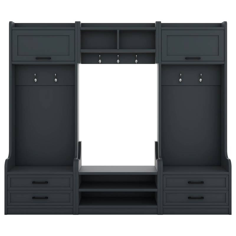 Chic Multi-Functional Hall Tree with Storage and Hooks