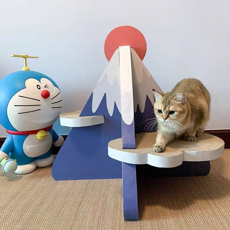 Mount Fuji Cat Scratcher Lounge