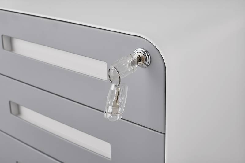 Rolling File Organizer: Stylish & Sturdy Storage Solution for Your Office