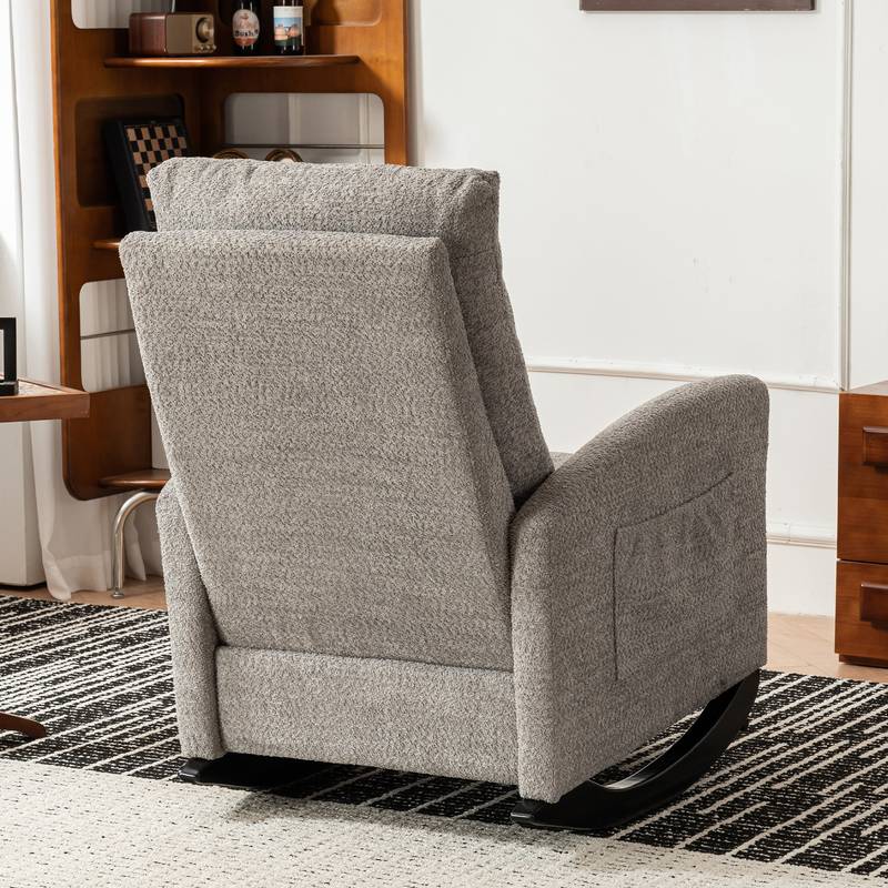 Cozy Rocking Chair with Footrest