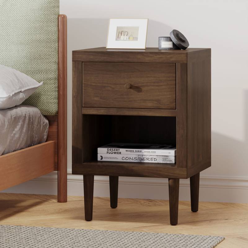 Stylish One-Drawer Nightstand