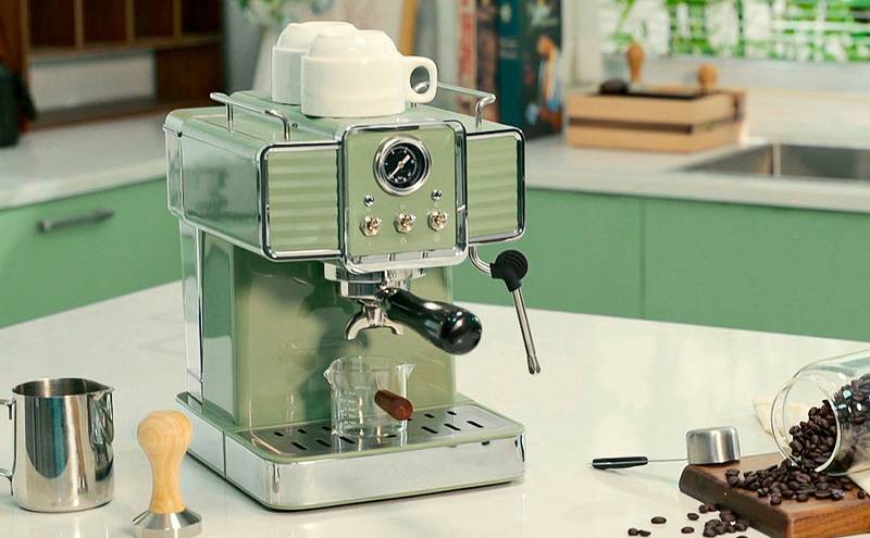 Barista Bliss Espresso Maker with Milk Frother