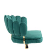Emerald Velvet Swivel Desk Chair