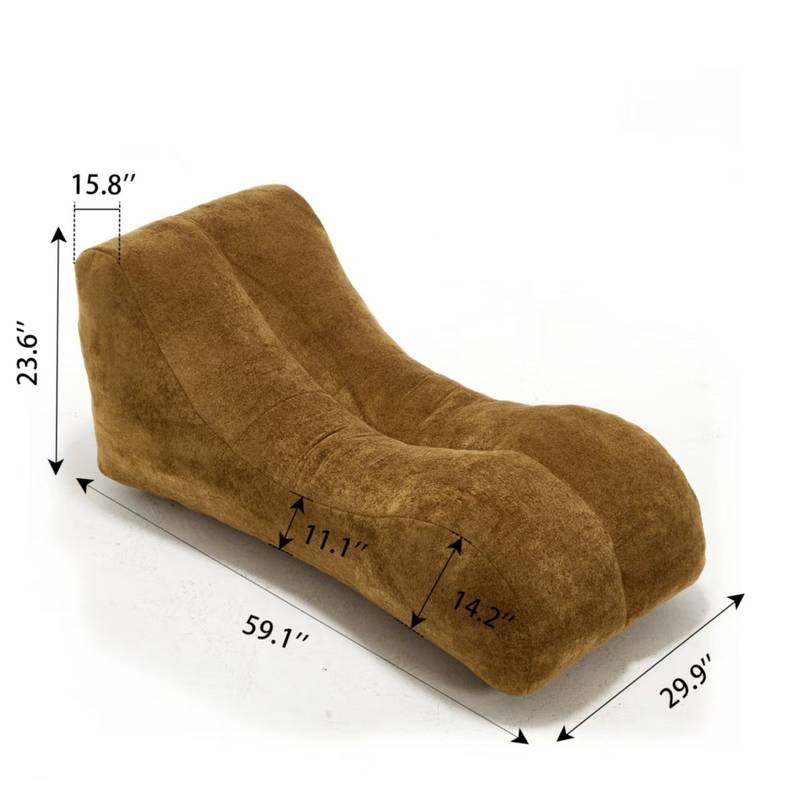 Cozy Curves Sofa Bean Bag Chair