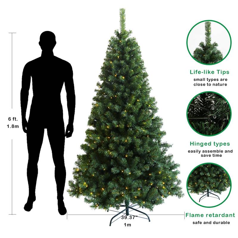 Joyful Glow Christmas Tree