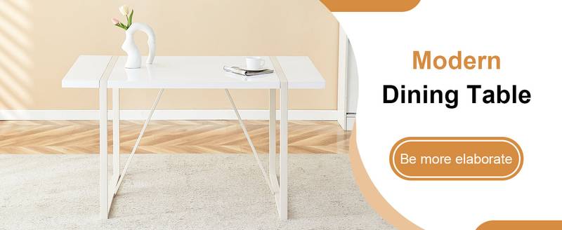 Creamy Charm Dining Table