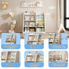 Cozy Kids Book Nook Storage Shelf