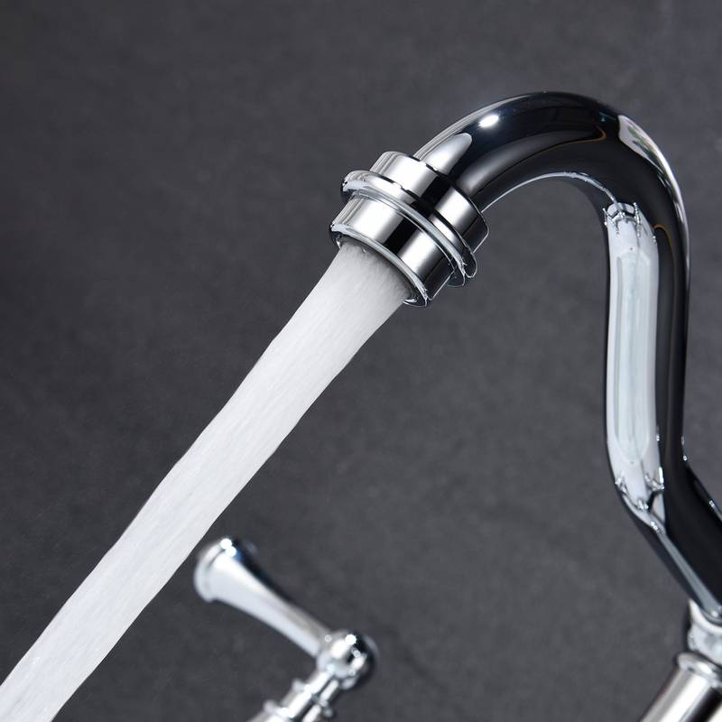 Classic Charm Dual Handle Kitchen Faucet