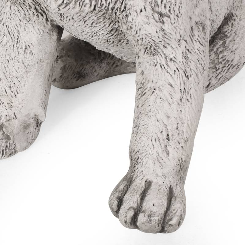 Paw-sitively Adorable Weatherproof Dog Statue