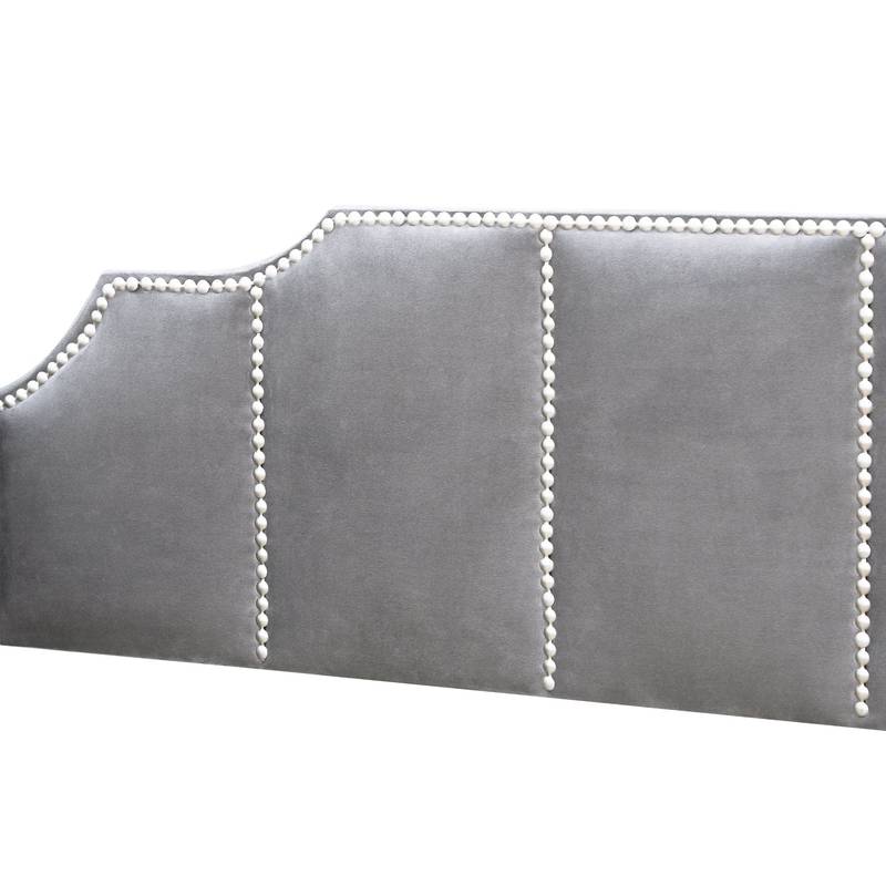 Cozy Gray Upholstered Twin Daybed with Hidden Storage