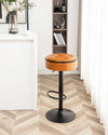 Stylish Swivel Bar Stools - Set of Two