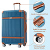 Lightweight Triple Spinner Luggage Set with TSA Lock