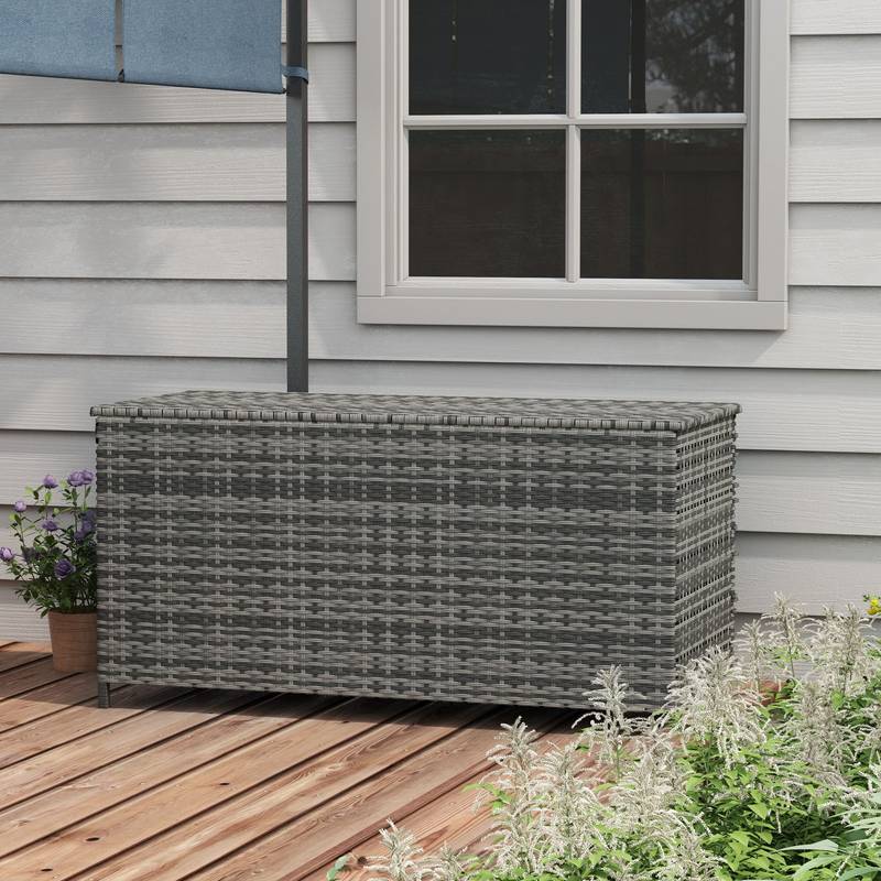 Outsunny Cozy Outdoor Storage Chest
